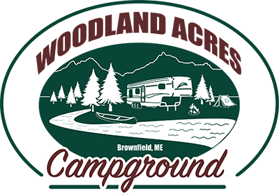 woodland acres campground logo